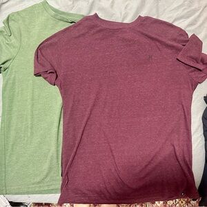 Green and Maroon T-Shirts
